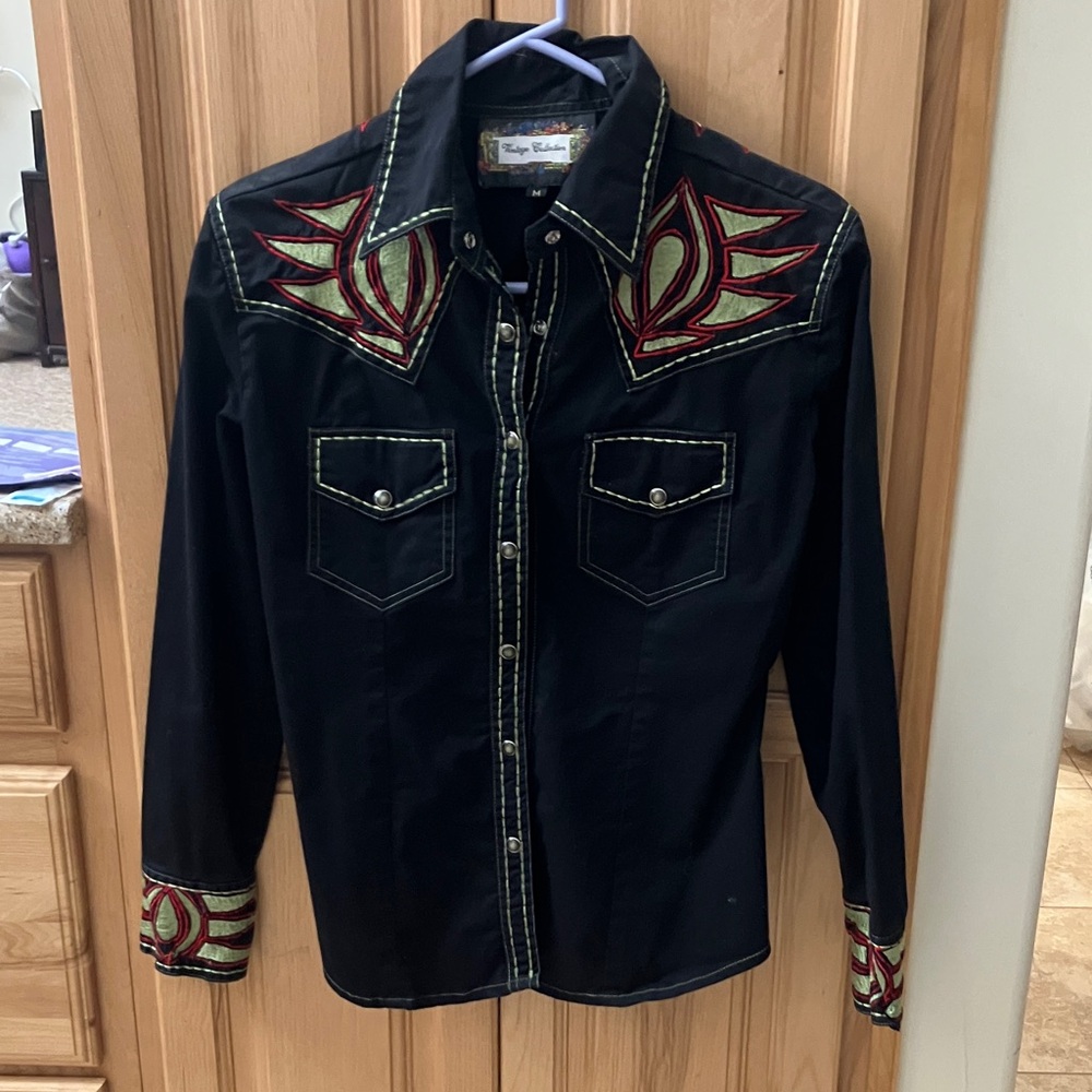 Black Women's Blouse